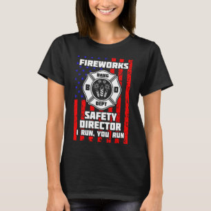 Camiseta O Técnico Do Diretor Do Firework Que Eu Lhe Lidero