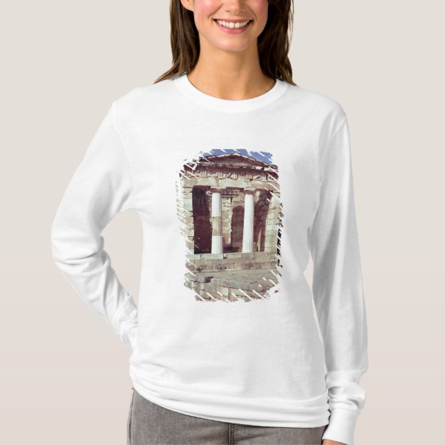 Camiseta O templo dos tesouros dos Athenians (Frente)