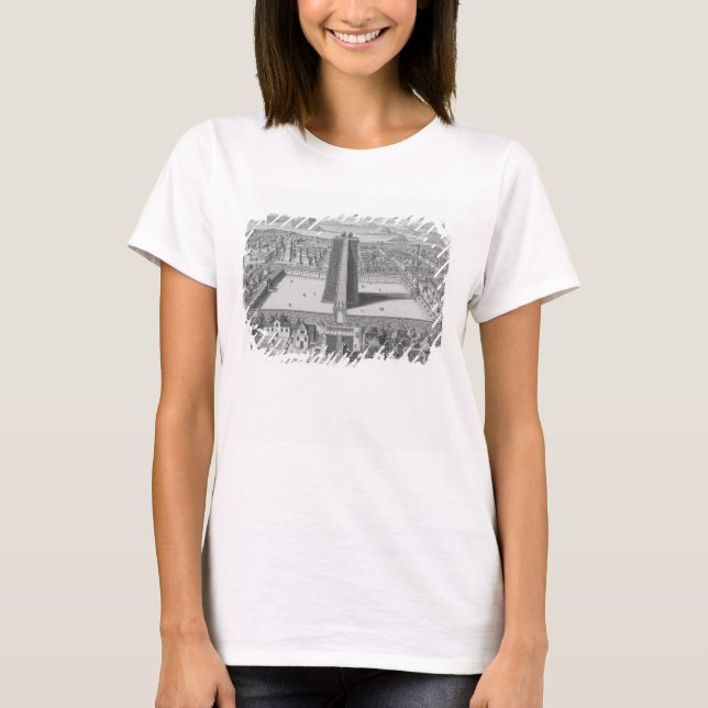 Camiseta O templo Excelente de Vitsliputsli na Cidade do Mé (Frente)