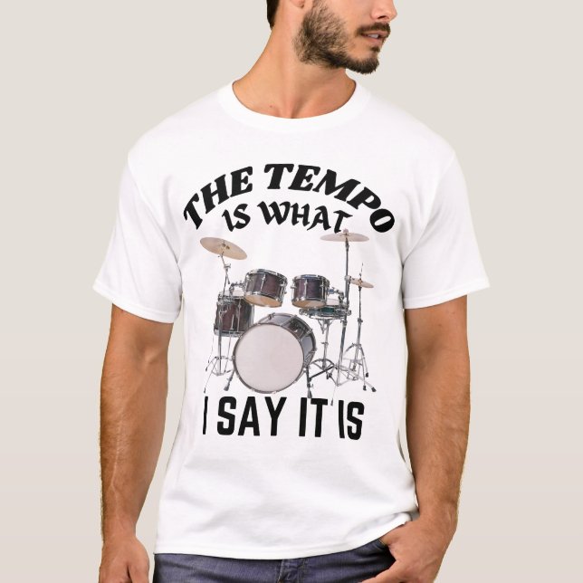 Camiseta O Tempo é o que eu digo (Frente)