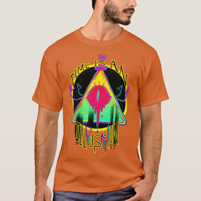 CAMISETA O TEMPO É UMA ILUSÃO (Frente)