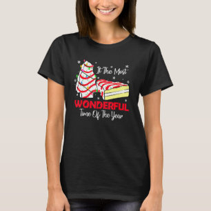 Camiseta O Tempo Mais Maravilhoso Do Bolo De Pica De Natal