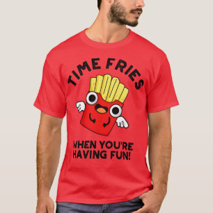 Camiseta O Tempo Se Esfria Quando Você HaContém Comida Engr
