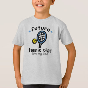 Camiseta O tênis gosta do pai