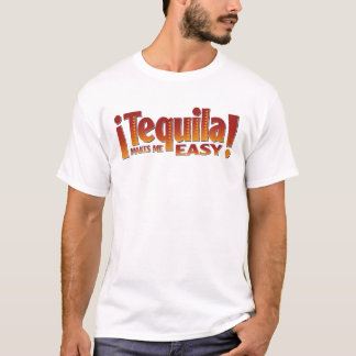 Camiseta O Tequila faz-me fácil