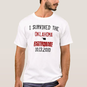 Camiseta O terremoto de Oklahoma