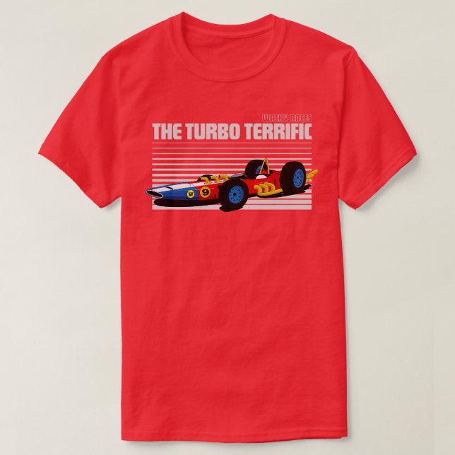 CAMISETA O TERRÍFICO TURBO (Frente do Design)