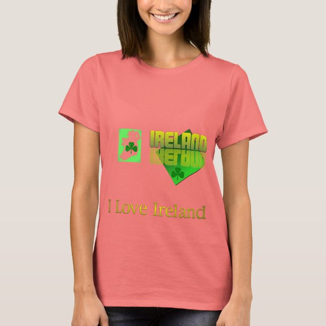 Camiseta O tesouro da Irlanda. (Frente)