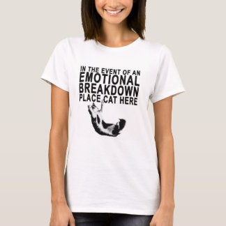 Camiseta O Teto de Gato Emocional
