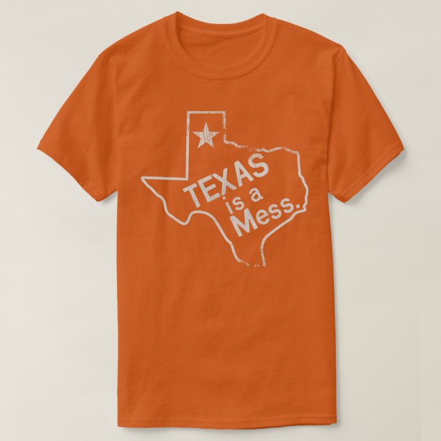 CAMISETA O TEXAS É UMA LOUCURA (Frente do Design)