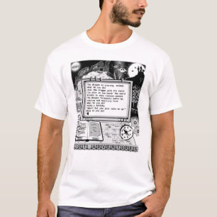 Camiseta O texto aventura-se (a) do "o dragão sono "