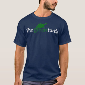Camiseta O texto da tartaruga verde
