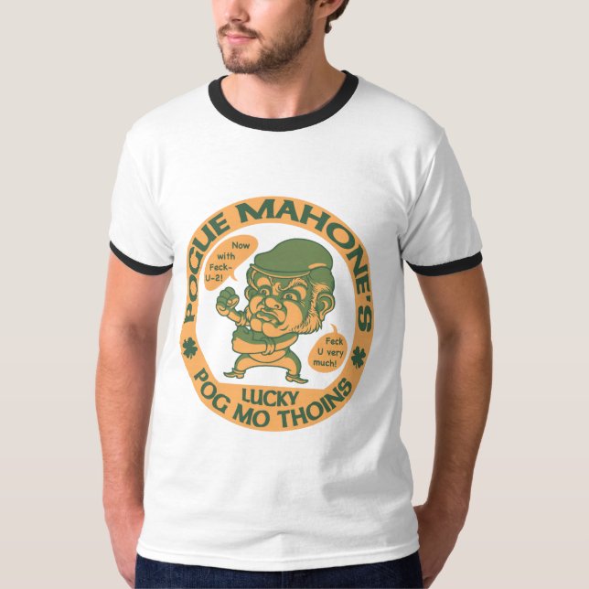 Camiseta O Thoins afortunado de Pogue (Frente)