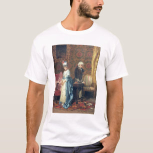 Camiseta O tiff dos amantes, 1872 (óleo no painel)