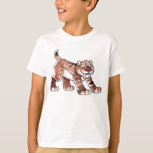 Camiseta O tigre de Sabretooth caçoa o t-shirt