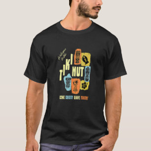 Camiseta O Tiki Hut Vem Clássico Deixe Trashy Retro