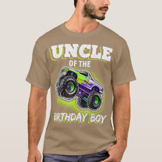 Camiseta O tio do Aniversário do Monstro do Aniversário 2