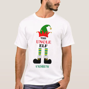 Camiseta O Tio Elf Personalizou o Natal