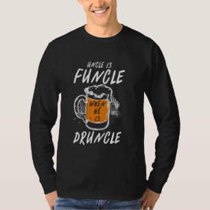 Camiseta O Tio Engraçado É Engraçado Quando Ele Está Seco B