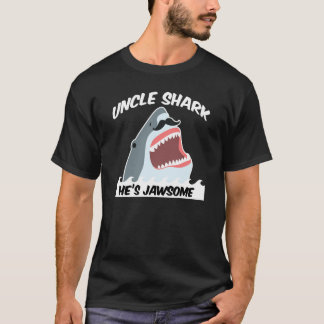 Camiseta O tio Tubarão Ele é t-shirt de Jawsome