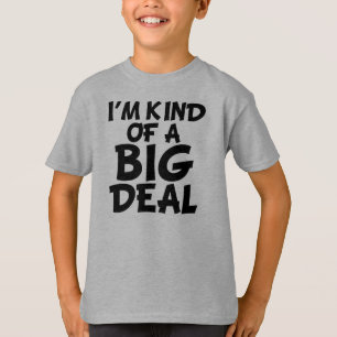 Camiseta O tipo engraçado de I'm de uma grande coisa caço