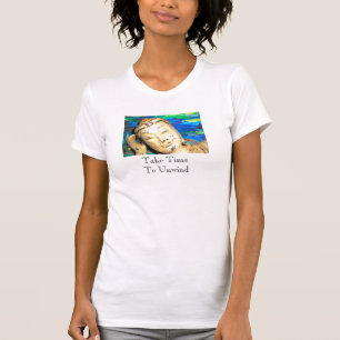 Camiseta O tiro principal de Budda, toma o tempo desenrolar