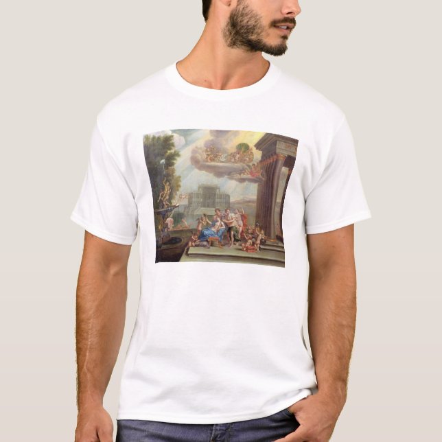 Camiseta O toalete de Venus, século XVIII (Frente)