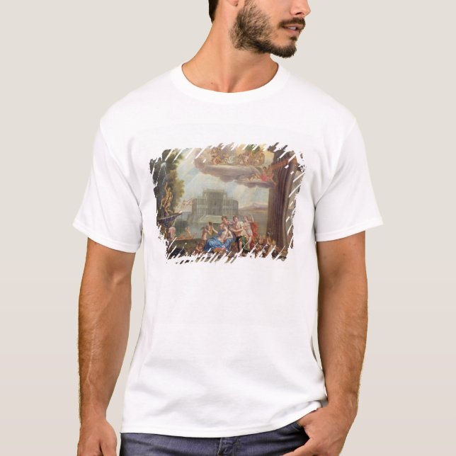 Camiseta O toalete de Venus, século XVIII (Frente)