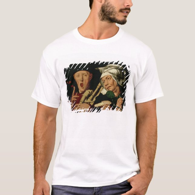 Camiseta O tocador de gaita-de-foles (Frente)
