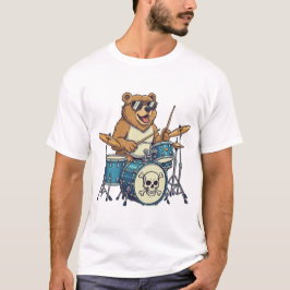 Camiseta O Tocador de Tambor Urso