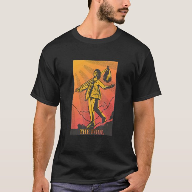 Camiseta O tolo Vagabond Tarot (Frente)