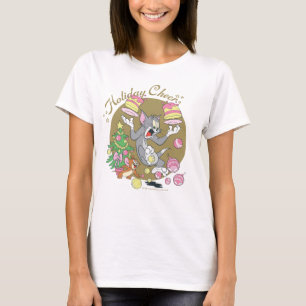 Camiseta O Tom e o Jerry Holiday Animam-se