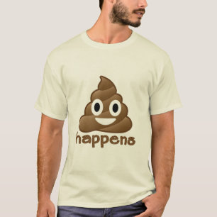 Camiseta O tombadilho de Emoji acontece