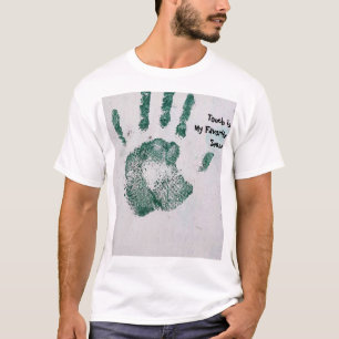 Camiseta O toque é meu sentido favorito