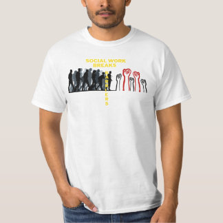Camiseta O trabalho social quebra barreiras