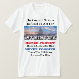 Camiseta O Traidor Corrupto Recusou-Se A Atuar Durante 187 