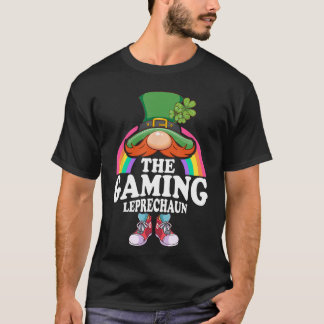 Camiseta O Traje de Dia de São Patrício do Duende dos Jogos