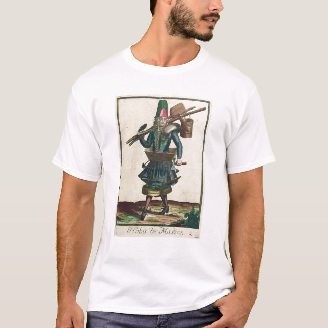 Camiseta O traje do pedreiro (Frente)