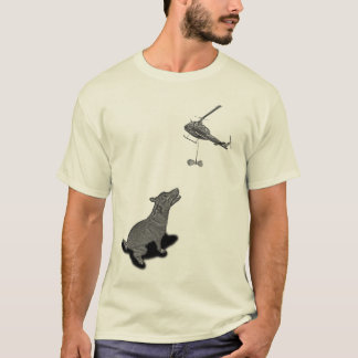Camiseta O transporte aéreo completo do deleite do cão pelo
