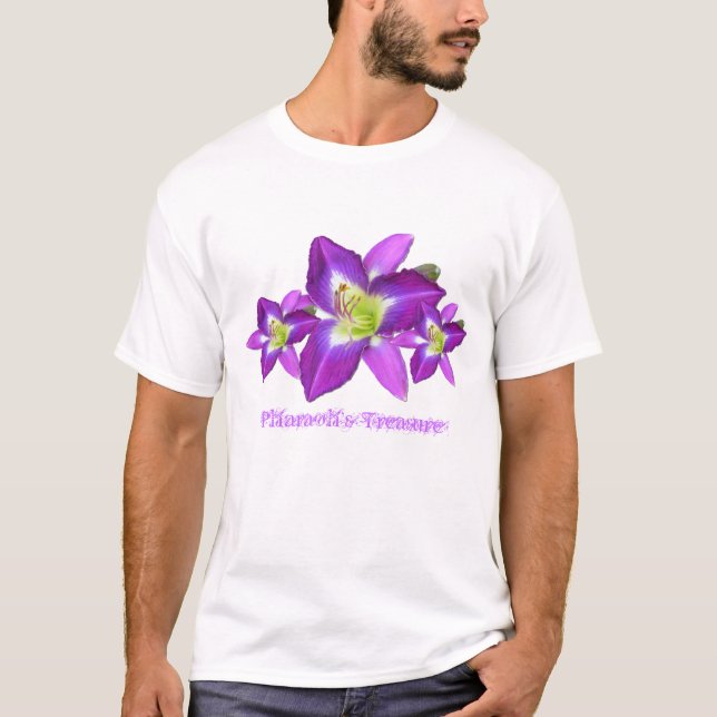 Camiseta O Treasure do Pharaoh do hemerocallis ' (Frente)