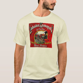 Camiseta O trem do cana-de-açúcar com locomotivas de
