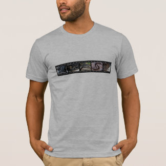 Camiseta O trem parte a tira do filme