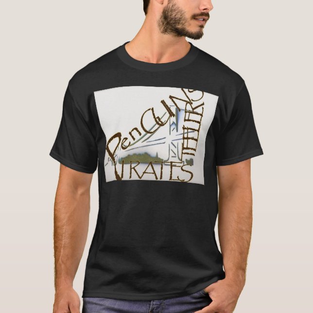 Camiseta O triângulo dourado (Frente)