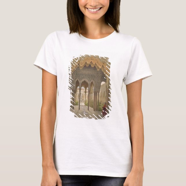 Camiseta O Tribunal dos Leões, Alhambra, Granada, 185 (Frente)