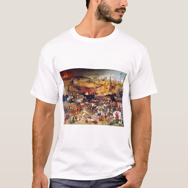 Camiseta O Triunfo da Morte, Pieter Bruegel (Frente)