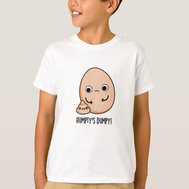 Camiseta O trocadilho de ovos engraçadinho da Humpty (Frente)