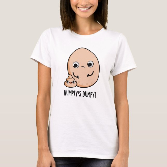 Camiseta O trocadilho de ovos engraçadinho da Humpty (Frente)