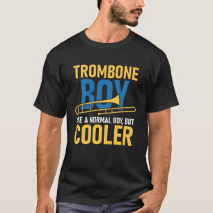 Camiseta O Trombone É Como Um Menino Normal, Mas Tromboni M