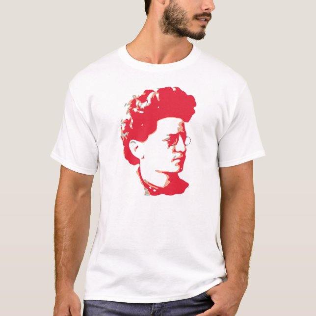 Camiseta O Trotsky Vermelho (Frente)