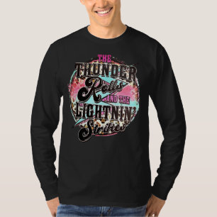 Camiseta O Trovão E Os Raios Ocidentais E As Ruas